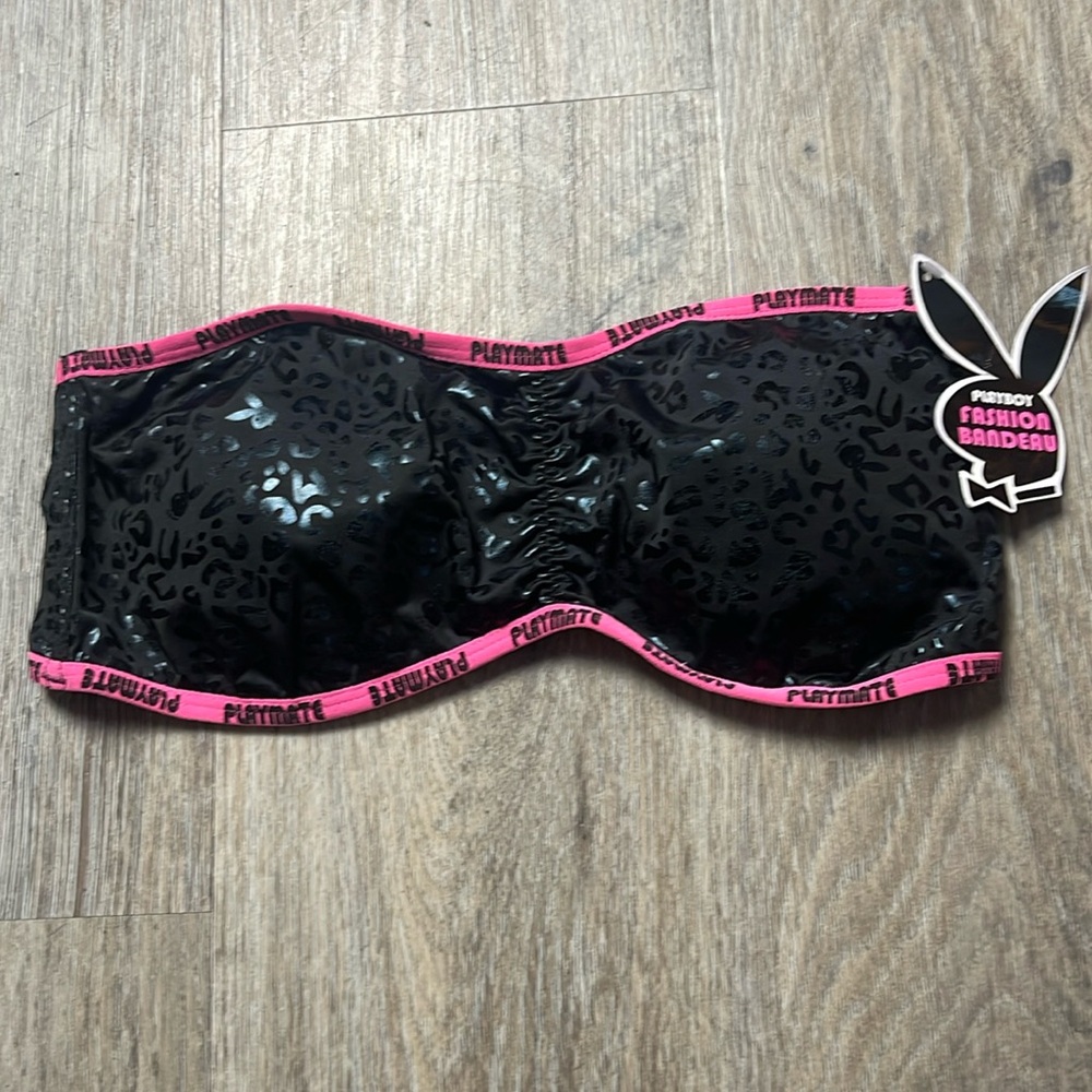 Playboy “Playmate” Bandeau Top – Size Large